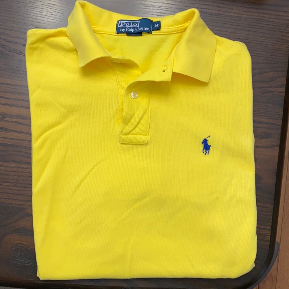 Yellow men’s m polo Ralph Lauren